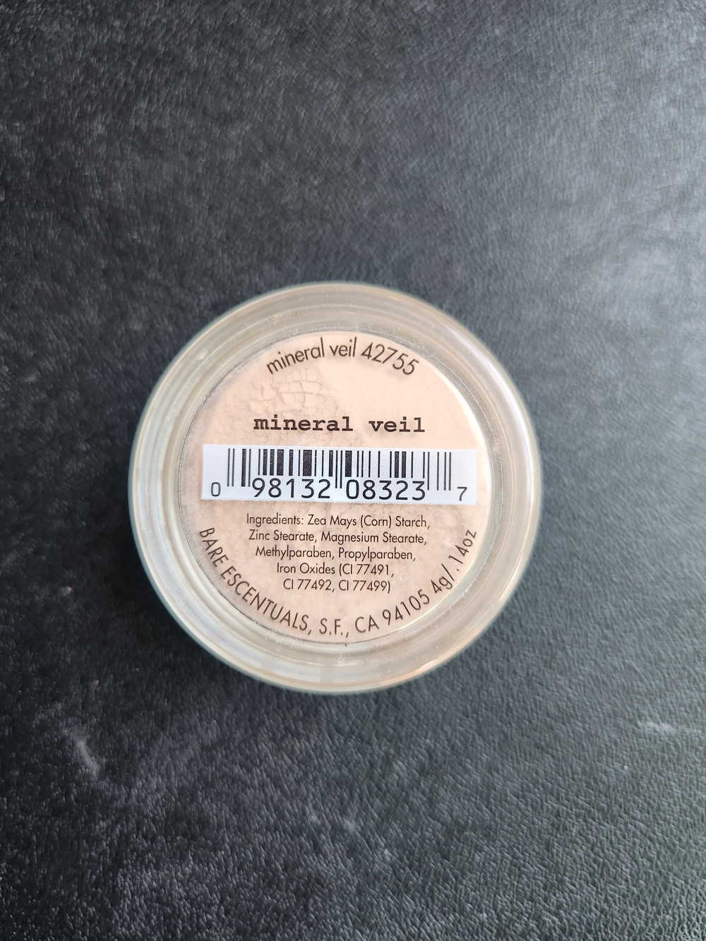 Bare Escentuals Mineral Veil Face Makeup Powder 0.14 Oz